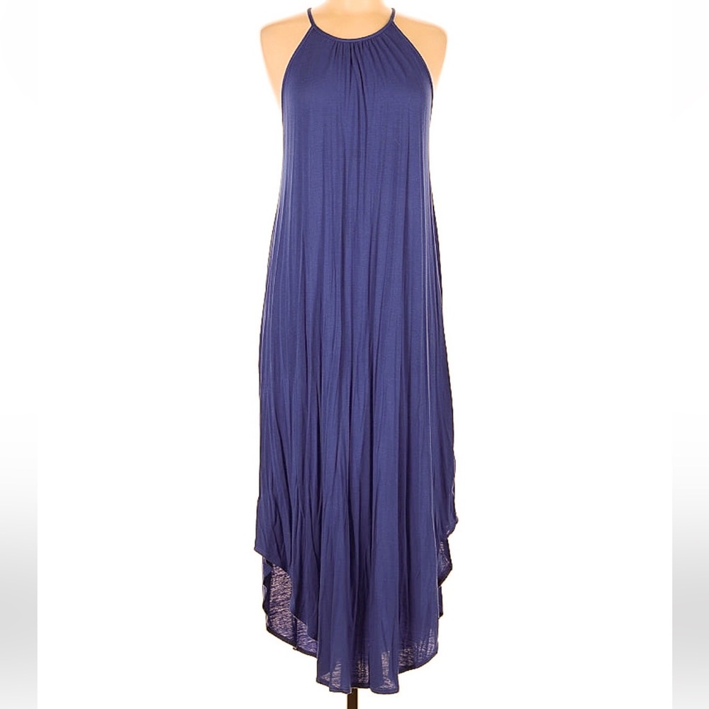 M Olivia Rae Blue Maxi Dress (bump friendly)